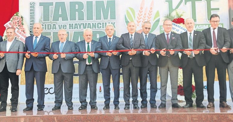 Kahramanmaraş Tarım Fuarı açıldı